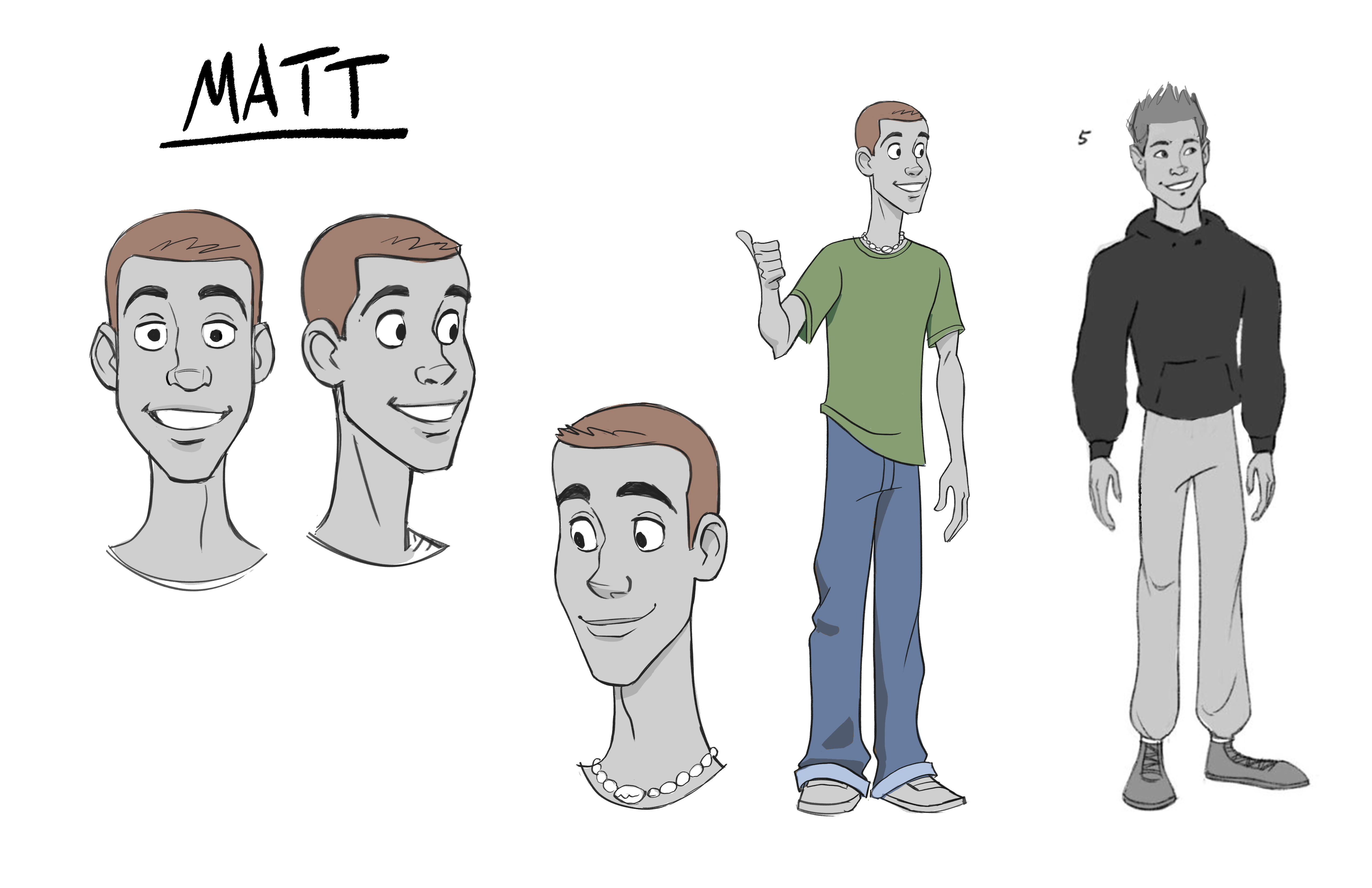 Matt Character Design