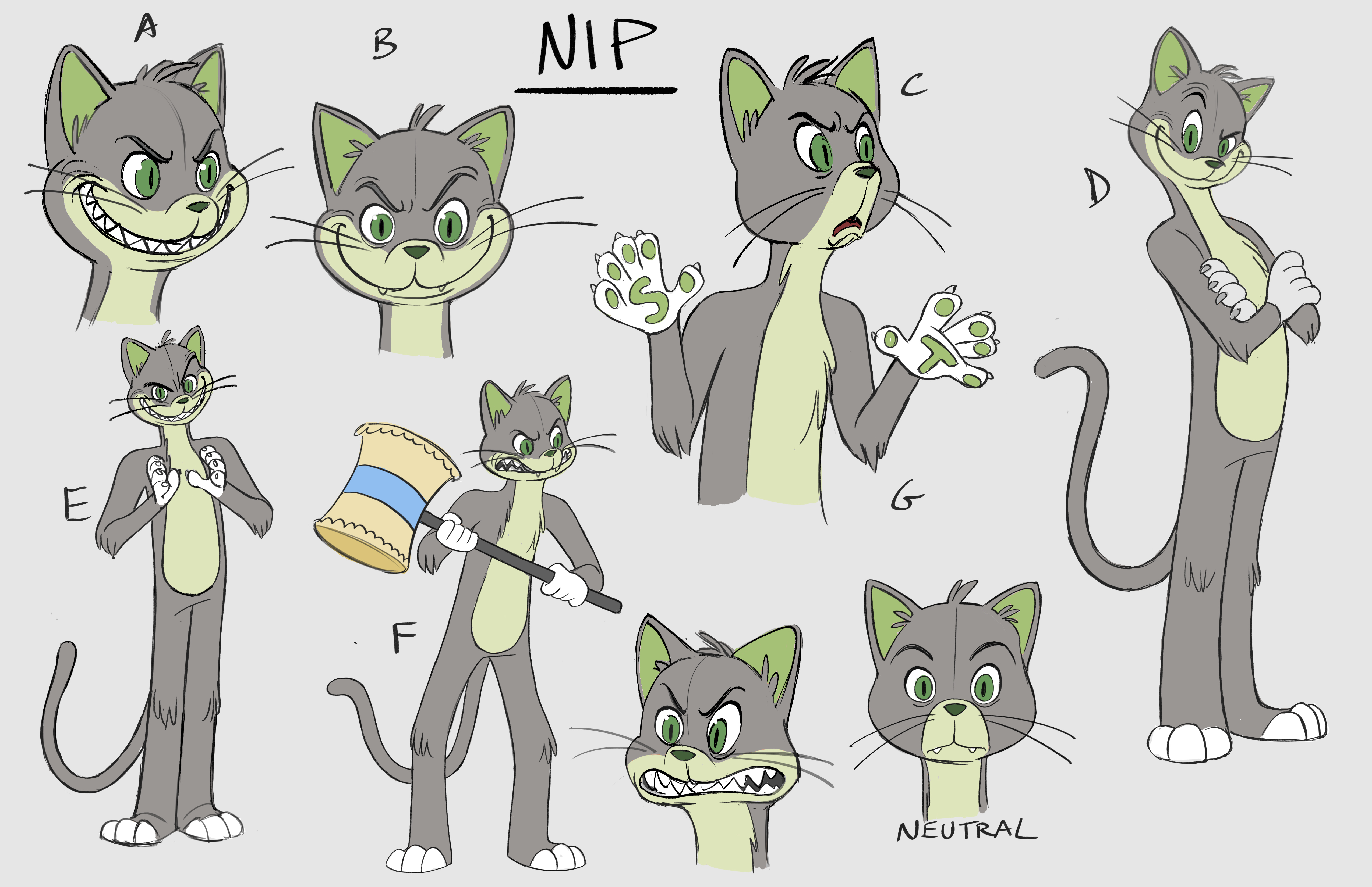 Nip Character Design
