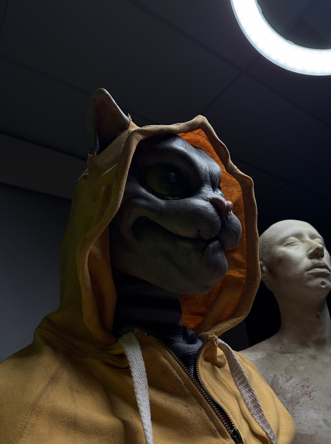 Nip mask worn — full