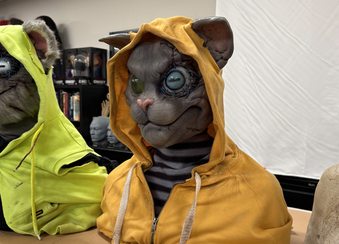 Nip mask worn — front